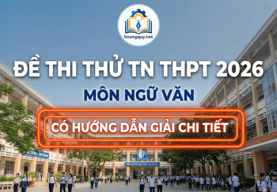 Đề Thi Thử TN THPT 2026 Môn Ngữ Văn